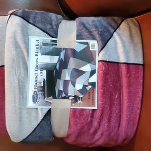 Flannel Throw Blanket